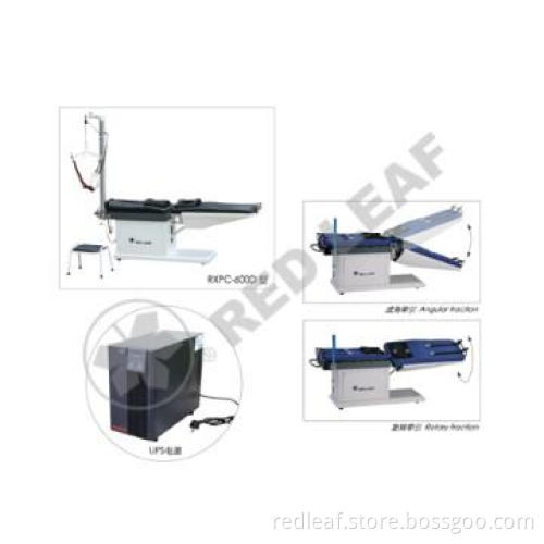 Lumbar Vertebra Traction Table (with cervical vertebra traction)